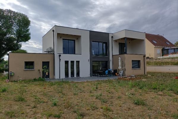 Création d'une habitation basse consommation en Normandie