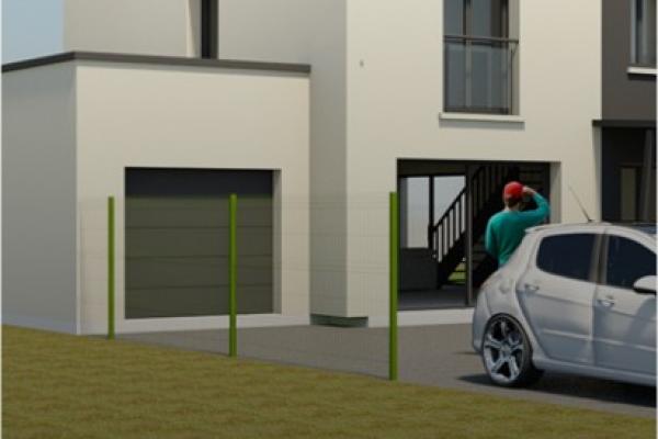 Création d'une habitation basse consommation en Normandie