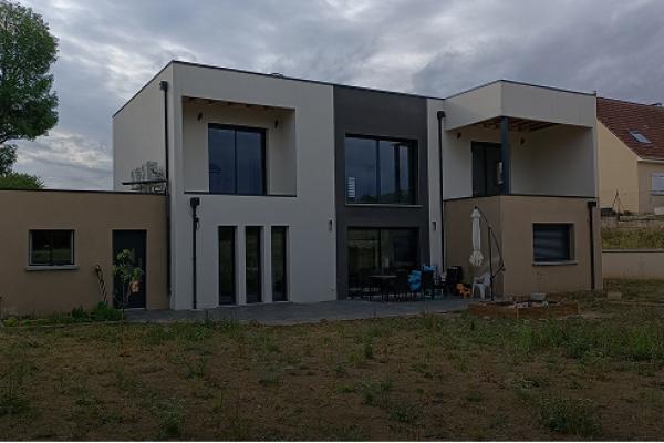 Création d'une habitation basse consommation en Normandie