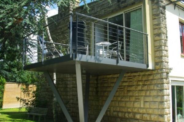 Terrasse suspendue