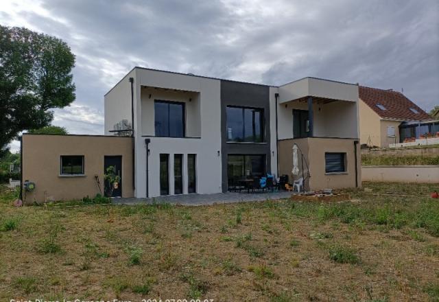 Création d'une habitation basse consommation en Normandie