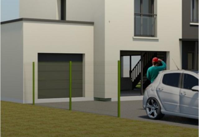 Création d'une habitation basse consommation en Normandie