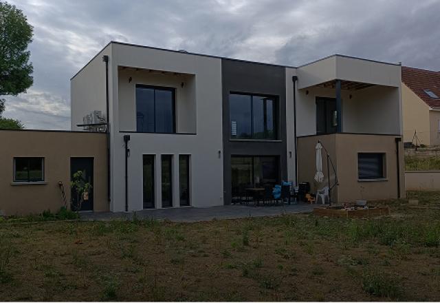 Création d'une habitation basse consommation en Normandie