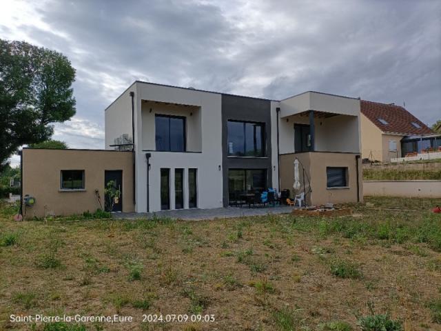 Création d'une habitation basse consommation en Normandie