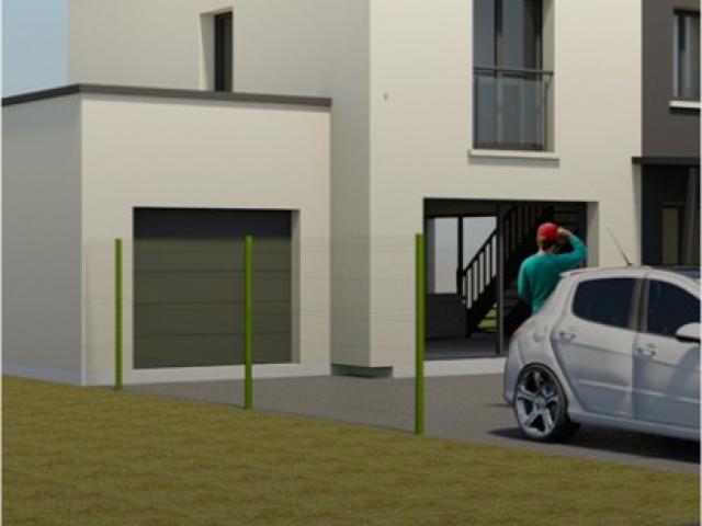 Création d'une habitation basse consommation en Normandie