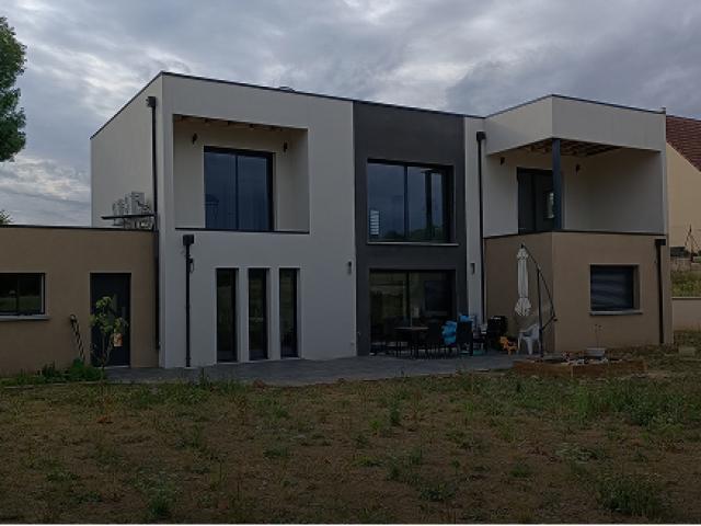 Création d'une habitation basse consommation en Normandie